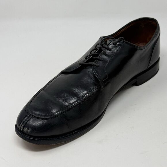 Allen Edmonds Lasalle Derby Shoes Mens 10.5 D Black Leather Split Toe Dress main image 11